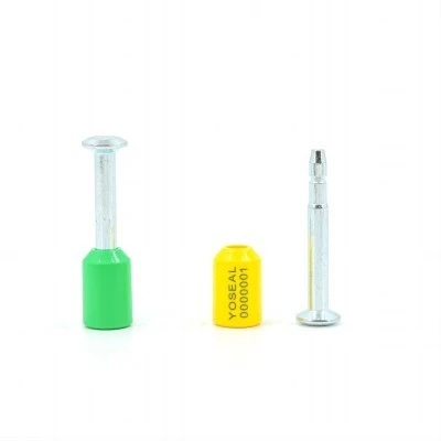 Description of the use of security container bolt seal